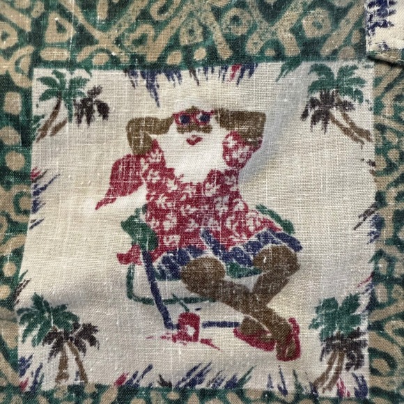 Reyn Spooner Christmas Mele Kalikimaka Short Sleeve Aloha Hawaiian Shirts Large - Picture 16 of 16